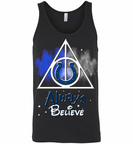 Indianapolis Colts Always Believe Harry Potter Tank - zezetee