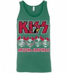 Kiss Arizona Cardinals Logo Tank - zezetee