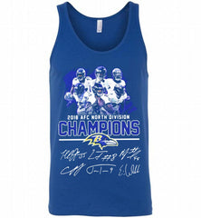 BALTIMORE RAVENS 2018 NFC NORTH DIVISION CHAMPIONS Tank - zezetee