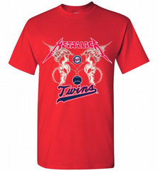 Metallica Minnesota Twins Logo Shirt - zezetee