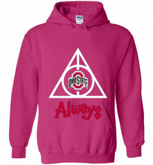 OHIO STATE BUCKEYES DEATHLY HALLOWS ALWAYS GIFT Hoodie - zezetee