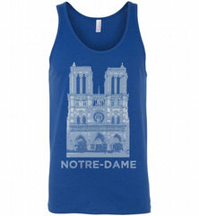 Notre-Dame France Cathedral Tank - zezetee