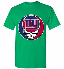 New York Giants Grateful Dead Logo Band Shirt - zezetee