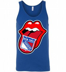 New York Rangers  x The Rolling Stones Logo Tank - zezetee