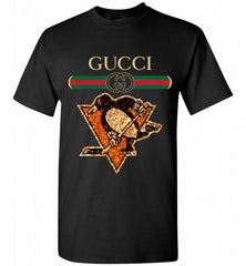 Gucci Pittsburgh Penguins Logo Shirt - zezetee