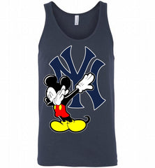 Disney Mickey Mouse Dabbing New York Yankees Tank - zezetee