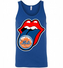 New York Mets  x The Rolling Stones Logo Tank - zezetee