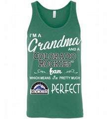 I'M A Grandma And A Colorado Rockies Fans Gift Tank - zezetee