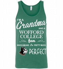 I'M A Grandma And A Wofford Terriers Fan Tank - zezetee