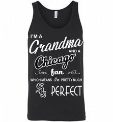 I'M A Grandma And A Chicago White Sox Fans Gift Tank - zezetee
