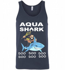 AQUAMAN SHARK DOO DOO DOO DOO DOO DOO DOO Tank - zezetee