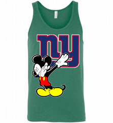 Disney Mickey Mouse Dabbing New York Giants Tank - zezetee