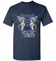 Metallica Tampa Bay Lightning Logo Shirt - zezetee