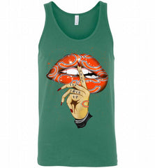 NFL Chicago Bears Lip Shut The Fuk Up Tank - zezetee