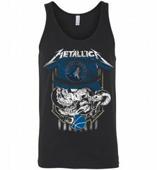 Metallica Skull Snake MinnesotaTimberwolves Tank - zezetee