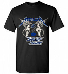 Metallica Tampa Bay Lightning Logo Shirt - zezetee