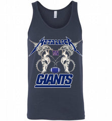 Metallica New York Giants Logo Tank - zezetee