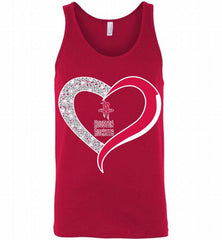 Houston Rockets In Diamond Heart Tank - zezetee