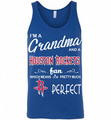 I'M A Grandma And A Houston Rockets Fans Perfect Tank - zezetee
