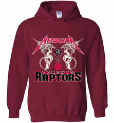 Metallica Toronto Raptors Logo Hoodie - zezetee