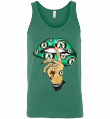 MLB Oakland Athletics Lip Shut The Fuck Up Tank - zezetee