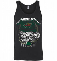 Metallica Skull Snake Minnesota Wild Tank