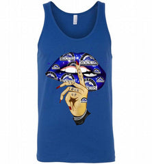 MLB Colorado Rockies Lip Shut The Fuck Up Tank - zezetee