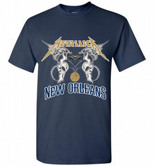 Metallica New Orleans Pelicans Logo Shirt - zezetee