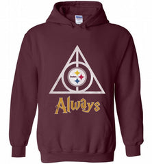 Pittsburgh Steelers deathly Hallows always trending gift Hoodie - zezetee