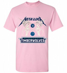 Metallica MinnesotaTimberwolves Logo Shirt - zezetee
