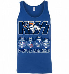 Kiss Denver Broncos Logo Tank - zezetee