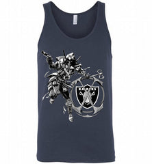 Deadpool Assassin Oakland Raiders Fan Tank - zezetee