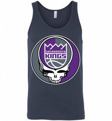 Sacramento Kings Grateful Dead Logo Band Tank - zezetee