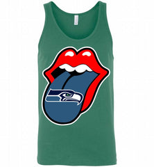 Seattle Seahawks  x The Rolling Stones Logo Tank - zezetee