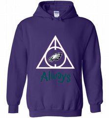 PHILADELPHIA EAGLES DEATHLY HALLOWS ALWAYS GIFT Hoodie - zezetee