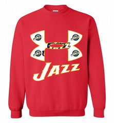Under Armour Utah Jazz Crewneck Sweatshirt - zezetee