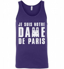 I am Notre Dame of Paris Tank - zezetee