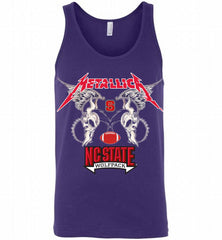 Metallica NC State Wolfpack Logo Tank - zezetee