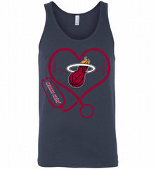Nurse Heartbeat Love Miami Heat Tank - zezetee