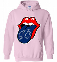 Tampa Bay Lightning  x The Rolling Stones Logo Hoodie - zezetee
