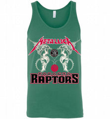 Metallica Toronto Raptors Logo Tank - zezetee