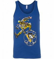 Deadpool Fan Love Pittsburgh Penguins Awesome Tank - zezetee