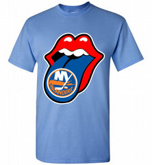 New York Islanders  x The Rolling Stones Logo Shirt - zezetee