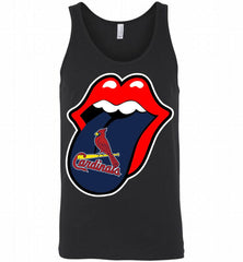 St Louis Cardinals  x The Rolling Stones Logo Tank - zezetee