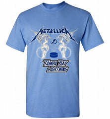 Metallica Tampa Bay Lightning Logo Shirt - zezetee