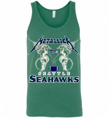 Metallica Seattle SeahawksLogo Tank - zezetee