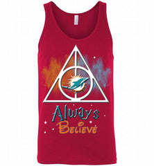 Miami Dolphins Always Believe Harry Potter Tank - zezetee