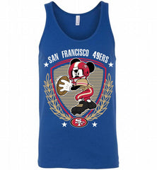 Disney Mickey San Francisco 49ers Team Tank - zezetee