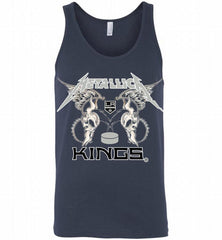Metallica Los Angeles Kings Logo Tank - zezetee