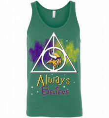 Minnesota Vikings Always Believe Harry Potter Tank - zezetee